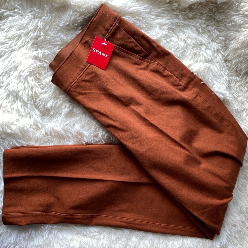 SPANX on the go ankle slim bronze glow Pants M